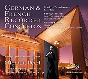 MICHALA PETRI / ミカラ・ペトリ / GERMAN & FRENCH RECORDER CONCERTOS（SACD HYBRID） / GERMAN & FRENCH RECORDER CONCERTOS(SACD HYBRID)
