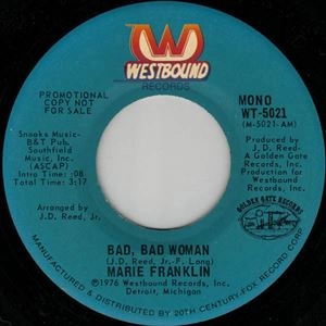 MARIE FRANKLIN / BAD BAD WOMAN