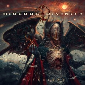 HIDEOUS DIVINITY / ADVENIENS<RED/GREY VINYL> 