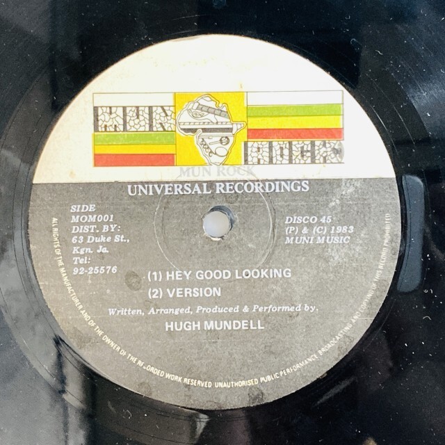 HUGH MUNDELL / ヒュー・マンデル / HEY GOOD LOOKING & I'LL BE COMING
