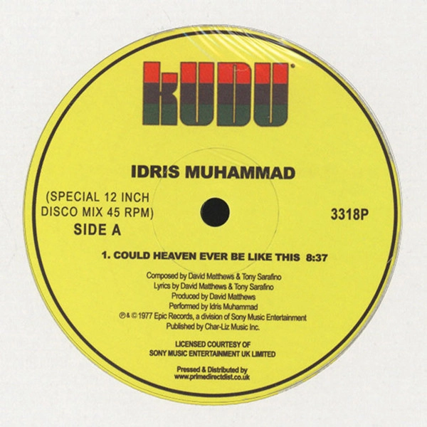 IDRIS MUHAMMAD / アイドリス・ムハマッド / COULD HEAVEN EVER BE LIKE THIS / TASTY CAKES / TURN THIS MUTHA OUT