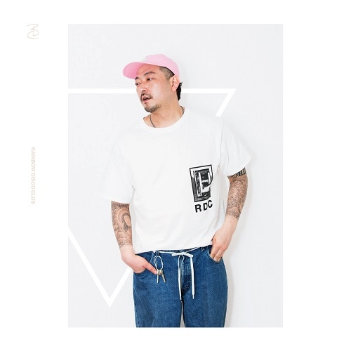 RAINBOW DISCO CLUB / レインボー・ディスコ・クラブ / PSYCHIC DANCE T-SHIRTS WHITE SIZE:M