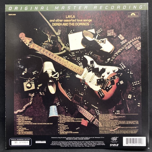 LAYLA & OTHER ASSORTED LOVE SONGS / DEREK AND THE DOMINOS / デレク