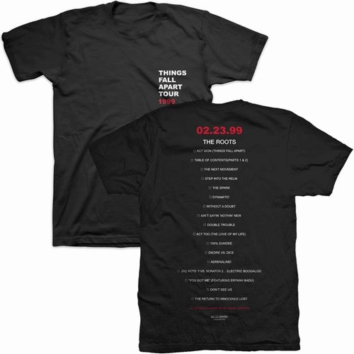 THE ROOTS (HIPHOP) / THINGS FALL APART TOUR 1999 T-SHIRT (M)