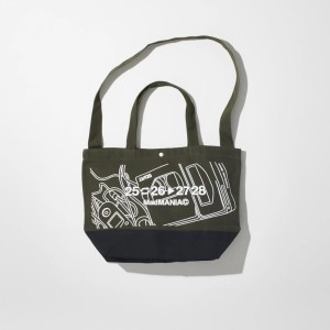 MadMANIAC / SDAT 2way Tote Bag（カーキ×ブラック）