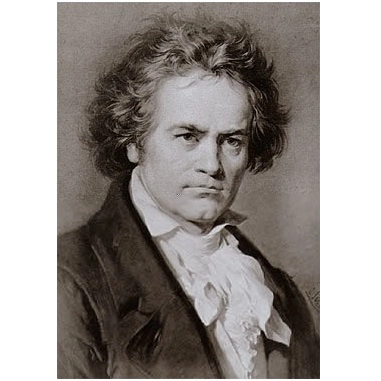 LUDWIG VAN BEETHOVEN / ルートヴィヒ・ヴァン・ベートーヴェン / POSTCARD-BEETHOVEN