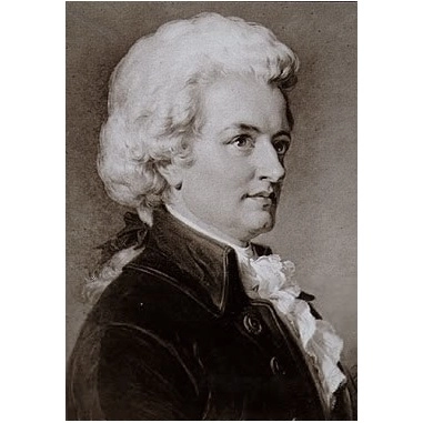 WOLFGANG AMADEUS MOZART / ヴォルフガング・アマデウス・モーツァルト / POSTCARD-MOZART