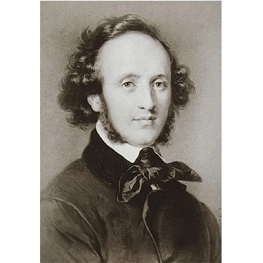 FELIX MENDELSSOHN-BARTHOLDY / フェリックス・メンデルスゾーン=バルトルディ / POSTCARD-MENDELSSOHN