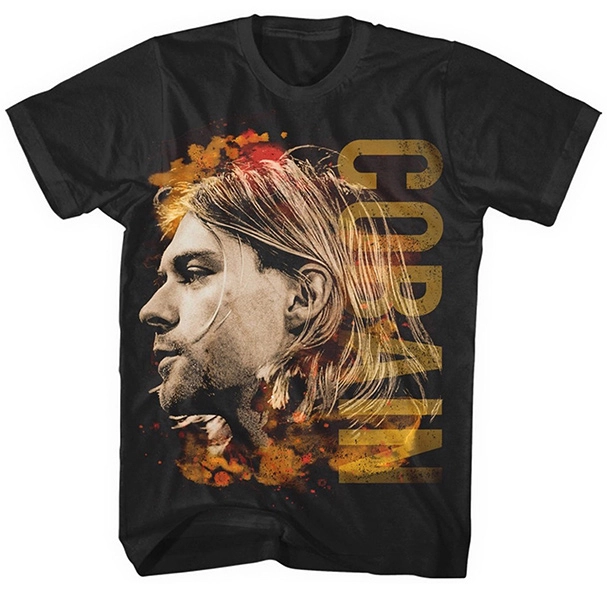 KURT COBAIN / カート・コバーン / COLOURED SIDE VIEW (M)
