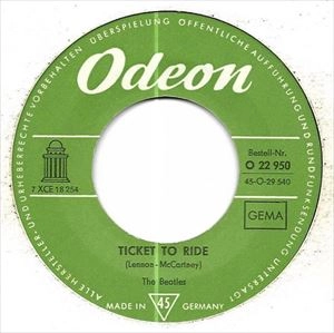 BEATLES / ビートルズ / TICKET TO RIDE