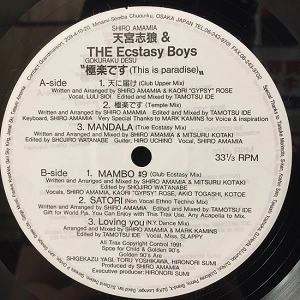 SHIRO AMAMIA & ECSTASY BOYS / 極楽です（THIS IS PARADISE）