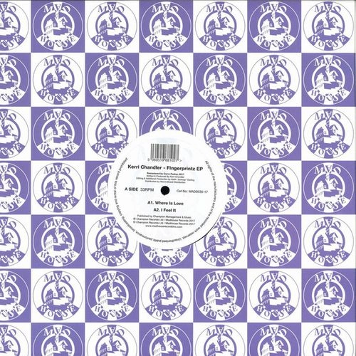 KERRI CHANDLER / ケリー・チャンドラー / FINGERPRINTZ EP (2017 REISSUE)