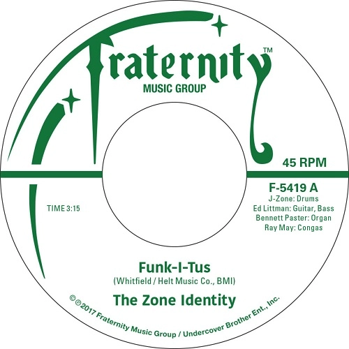 ZONE IDENTITY / FUNK-I-TUS / LET THE MUSIC TAKE YOUR MIND