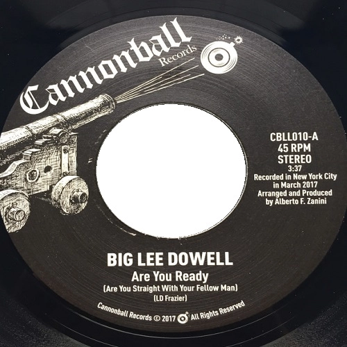BIG LEE DOWELL / ARE YOU READY