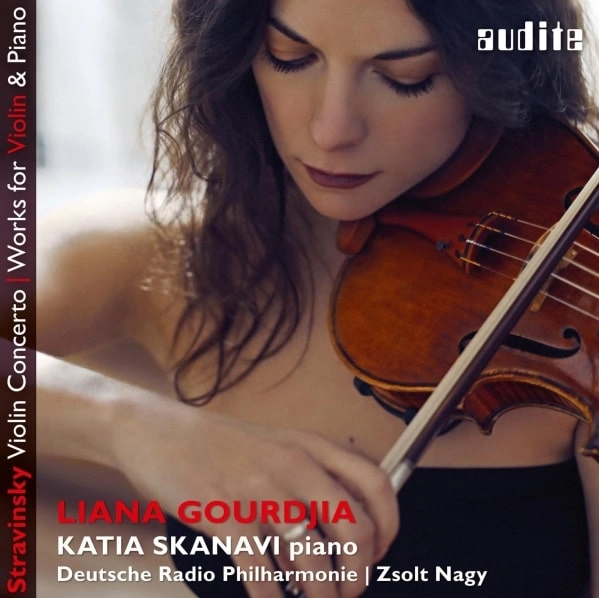 LIANA GOURDJIA / リアナ・グルジヤ / STRAVINSKY:WORKS FOR VIOLIN&PIANO/VIOLIN CONCERTO