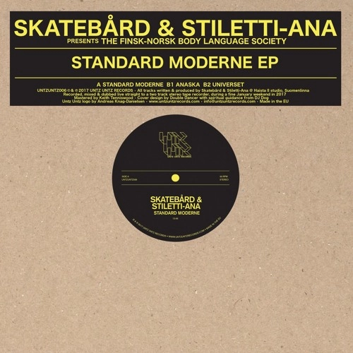 SKATEBARD & STILETTI-ANA / STANDARD MODERNE