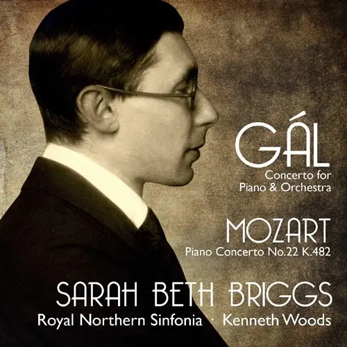 SARAH BETH BRIGGS / サラ・ベス・ブリッグス / GAL: PIANO CONCERTO/MOZART: PIANO CONCERTO NO.22