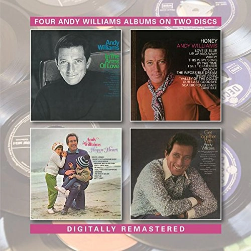 ANDY WILLIAMS / アンディ・ウィリアムス / IN THE ARMS OF LOVE/HONEY/HAPPY HEART/GET TOGETHER WITH ANDY WILLIAMS