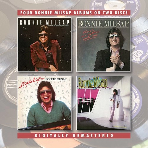 RONNIE MILSAP / ロニー・ミルサップ / OUT WHERE THE BRIGHT LIGHTS ARE GLOWING/THERE'S NO GETTIN' OVER ME/KEYED UP/ONE MORE TRY FOR LOVE