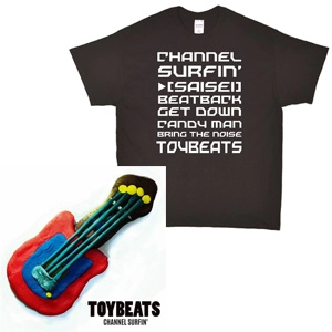 TOYBEATS / CHANNEL SURFIN' Tシャツセット(S)