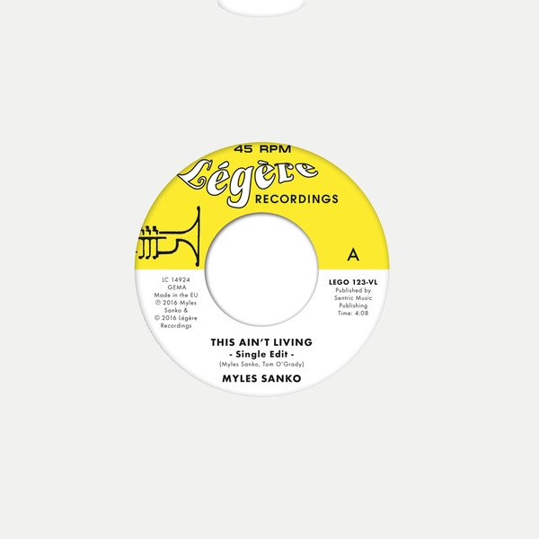 MYLES SANKO / マイルス・サンコ / THIS AIN'T LIVING