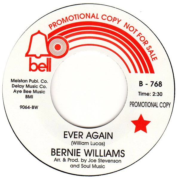 BERNIE WILLIAMS / バーニーウィリアムズ / EVER AGAIN