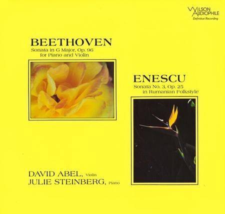 DAVID ABEL (VIOLIN) / デイヴィッド・アベル / BEETHOVEN:VIOLIN SONATA NO.10/ENESCU:VIOLIN SONATA NO.3(LP/LTD)