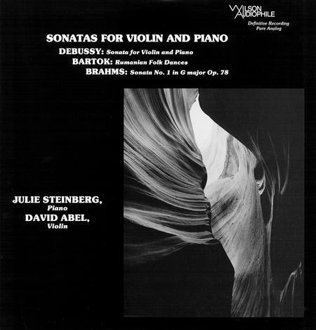 DAVID ABEL (VIOLIN) / デイヴィッド・アベル / DEBUSSY,BRAHMS&BARTOK:VIOLIN SONATAS(LP/LTD)