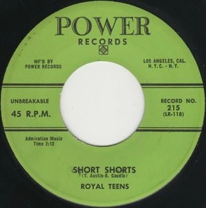 ROYAL TEENS / ロイヤル・ティーンズ / SHORT SHORTS