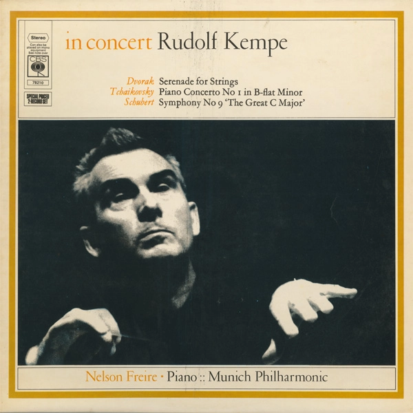 RUDOLF KEMPE / ルドルフ・ケンペ / DVORAK:SERENADE FOR STRINGS/TCHAIKOVSKY:PIANO CON NO.1