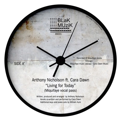 ANTHONY NICHOLSON / アンソニー・ニコルソン / LIVING FOR TODAY