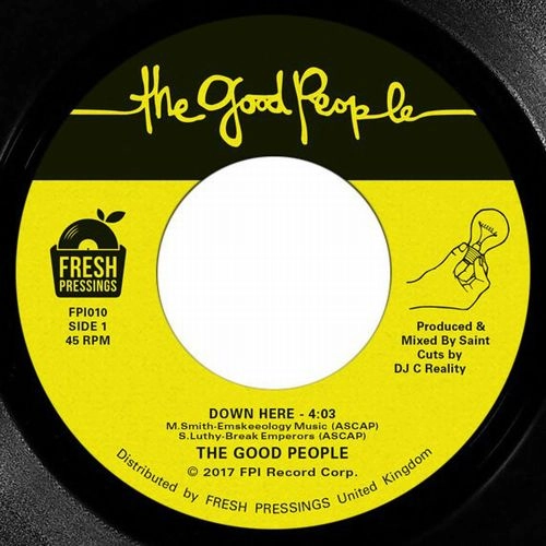 THE GOOD PEOPLE / グッド・ピープル / DOWN HERE B/W GAME IN THE STEP
