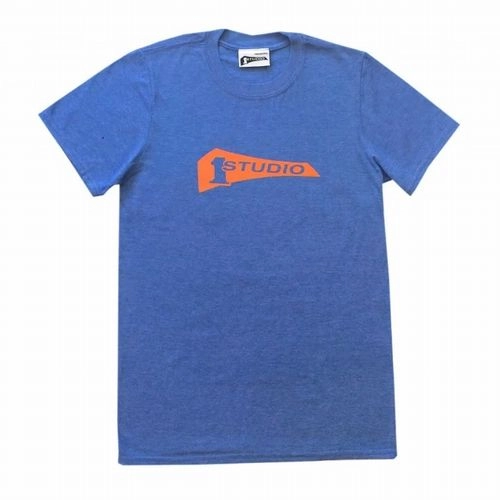 STUDIO ONE RECORDS OFFICIAL T-SHIRT / STUDIO ONE RECORDS OFFICIAL T-SHIRT (BLUE/ORANGE) SIZE XL