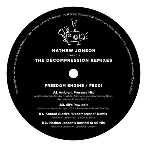 MATHEW JONSON / マシュー・ジョンソン / MATHEW JONSON PRESENTS THE DECOMPRESSION REMIXES