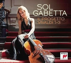 SOL GABETTA  / ソル・ガベッタ / VIVALDI: CELLO CONCERTOS VOL.1, 2, 3