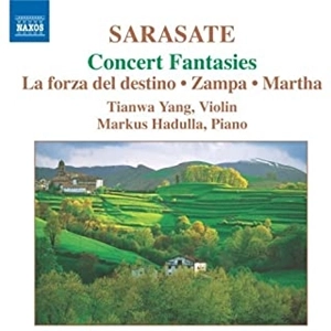 TIANWA YANG / MARKUS HADULLA / SARASATE:MUSIC FOR VIOLIN&PIANO VOL.2