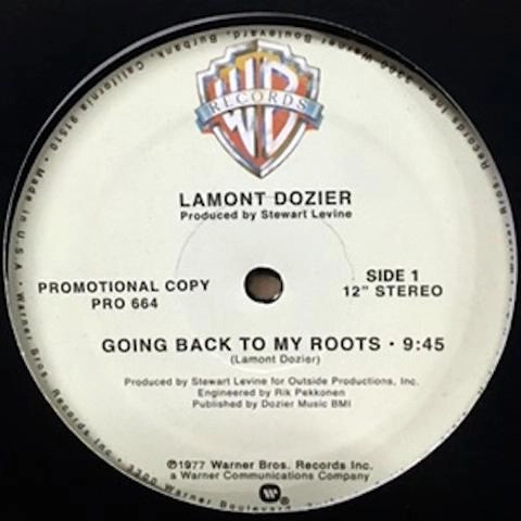 LAMONT DOZIER / ラモン・ドジャー / GOING BACK TO MY ROOTS