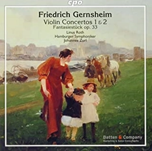 LINUS ROTH / リナス・ロス / GERMSHIEM: VIOLIN CONCERTOS