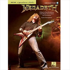 MEGADETH / メガデス / 楽譜 GUITAR SIGNATURE LICKS
