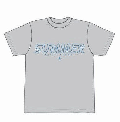 Natsu Summer / ナツ・サマー / Natsu Summer T-SHIRT GRAY M