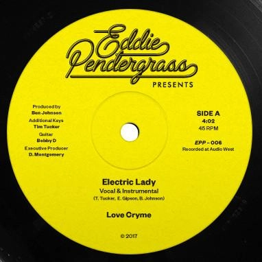 LOVE CRYME / "ELECTRIC LADY / UNDER THE N FLUENCE(12"")"