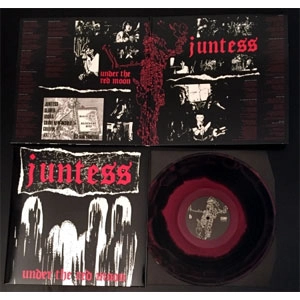 JUNTESS / ジュンテス / UNDER THE RED MOON (DIE-HARD RED / BLACK COLOR LP)