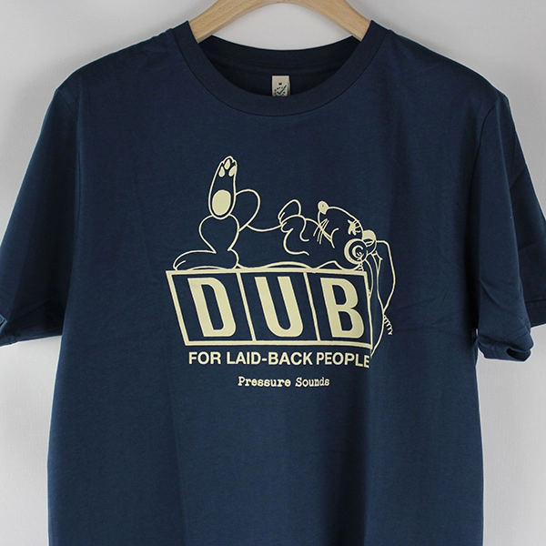 PRESSURE SOUNDS T-SHIRTS / DUB RABBIT DENIM BLUE T-SHIRTS M