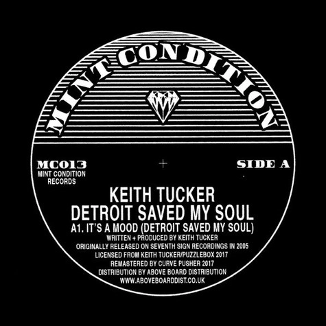 KEITH TUCKER / キース・タッカー / DETROIT SAVED MY SOUL