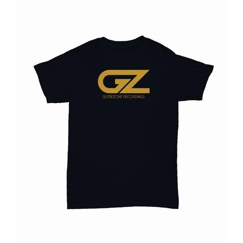 DAM-FUNK / デイム・ファンク / GLYDEZONE RECORDINGS T-SHIRT (NAVY W/GOLD - M)