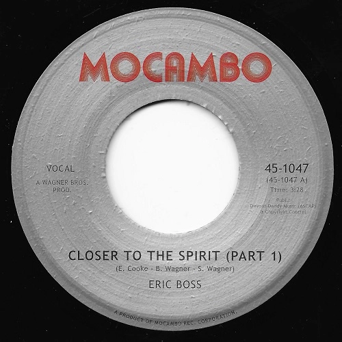 ERIC BOSS / "CLOSER TO THE  SPIRIT (7"")"