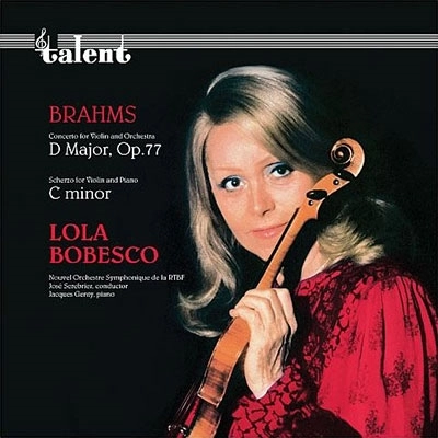 LOLA BOBESCO / ローラ・ボベスコ / BRAHMS:VIOLIN CONCERTO,ETC(LP/LTD)