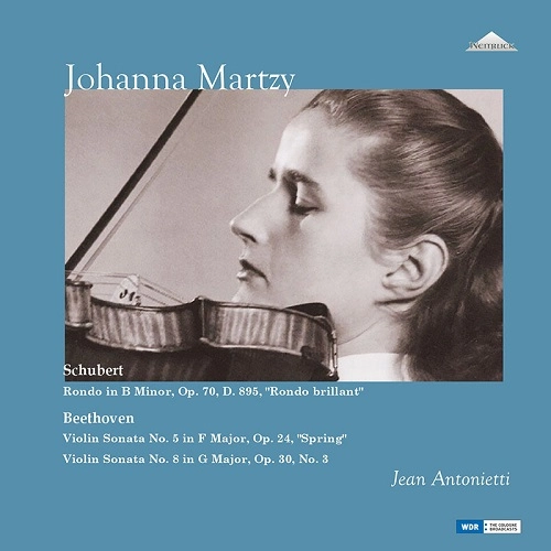 JOHANNA MARTZY / ヨハンナ・マルツィ / 未発表スタジオ録音集