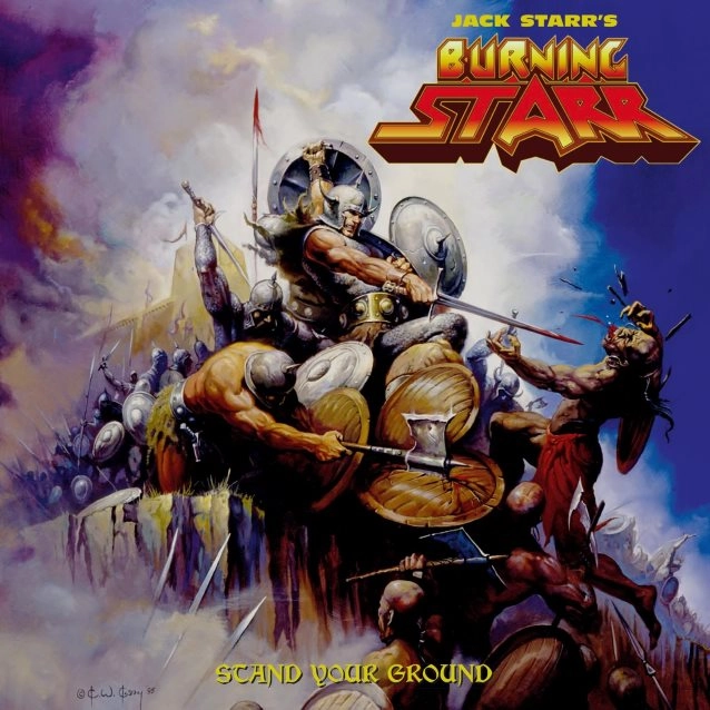 JACK STARR'S BURNING STARR / ジャック・スターズ・バーニング・スター / STAND YOUR GROUND<ORANGE VINYL>