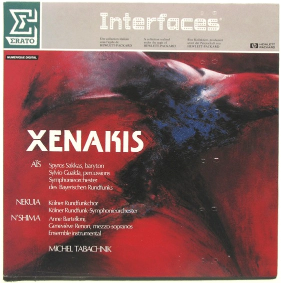 IANNIS XENAKIS / ヤニス・クセナキス / AIS/NEKUIA/N'SHIMA